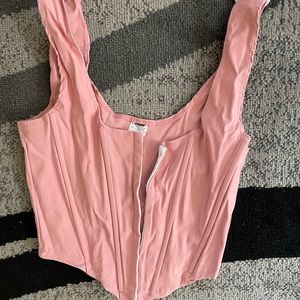 PINK CORSET TOP